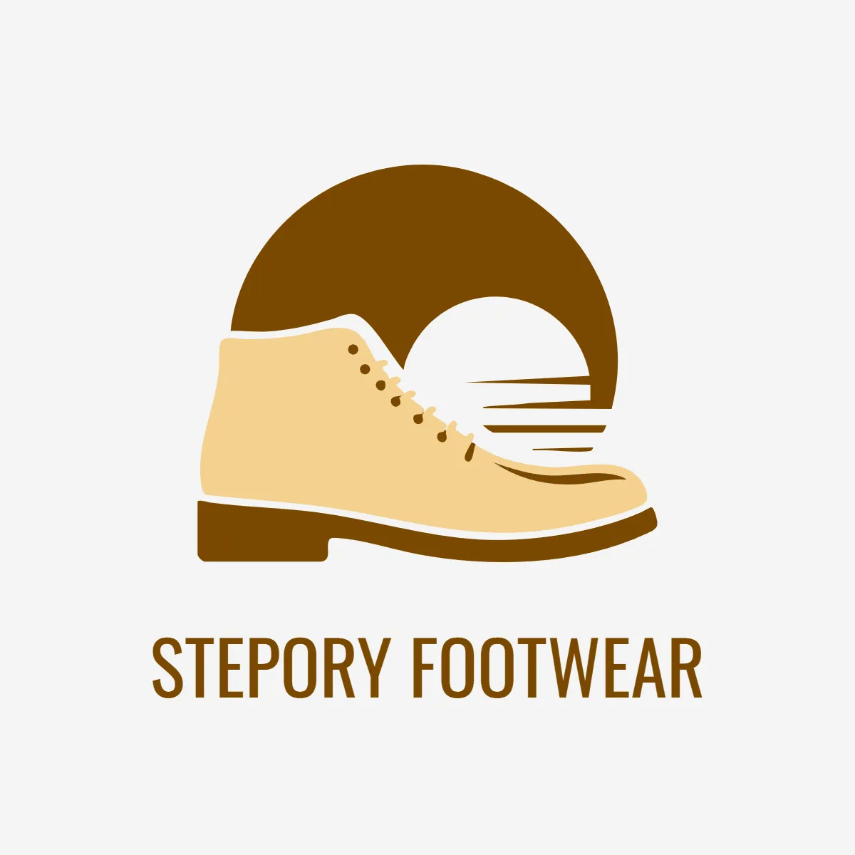 Free Shoes Brand Circular Logo to Edit Online