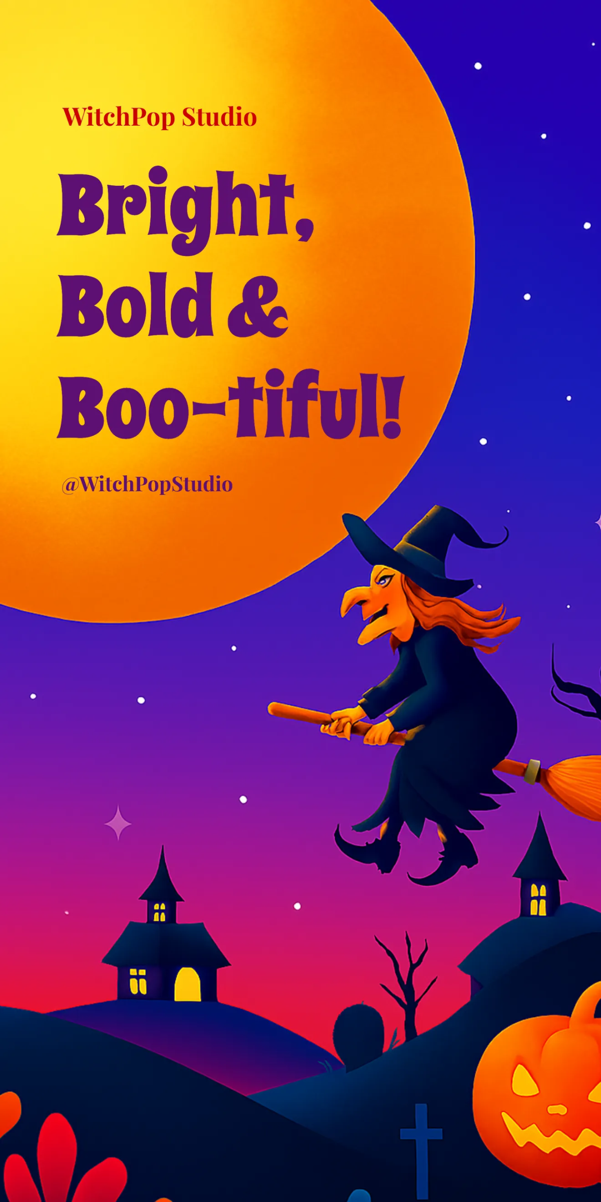 Free Colorful Halloween Banner Sign Template to Edit Online