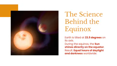 Free Autumnal Equinox  Presentation Template to Edit Online