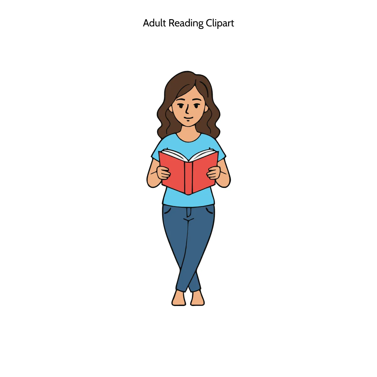 Free Adult Reading Clipart Template to Edit Online Free Adult Reading Clipart Template to Edit Online