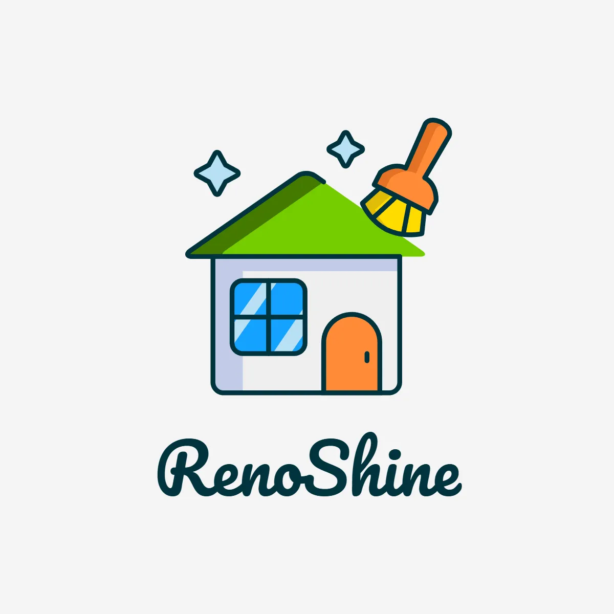 Free Renovation Cleaning Logo to Edit Online