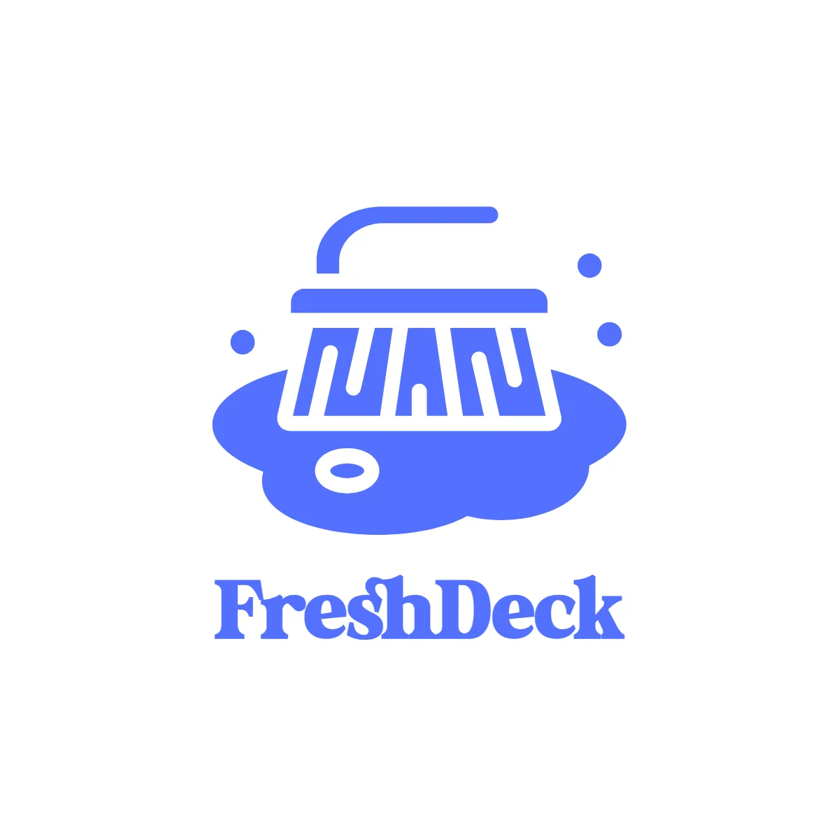 Free Deck Cleaning Logo to Edit Online