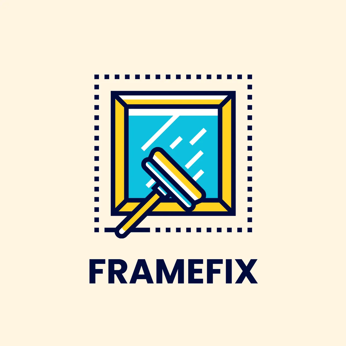 Free Window Frame Cleaning Logo to Edit Online
