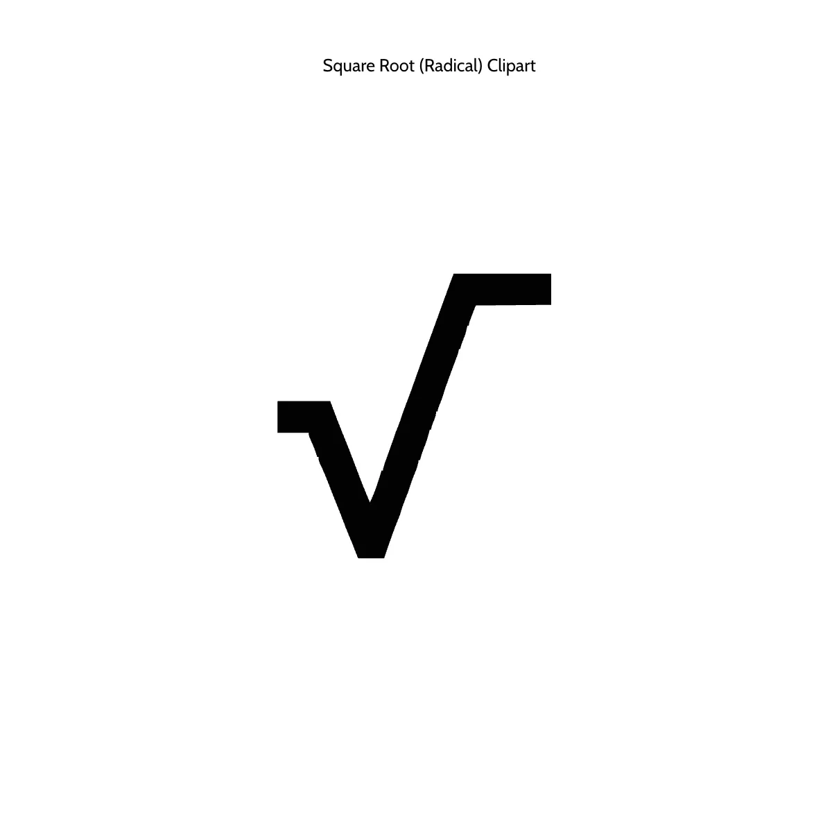 Free Square Root (Radical) Clipart Template to Edit Online Free Square Root (Radical) Clipart Template to Edit Online