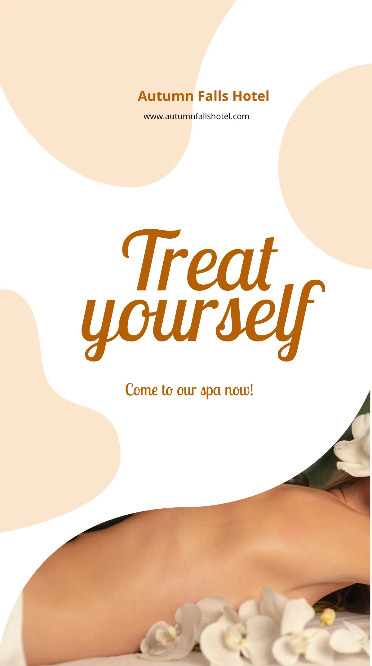 Free Hotel Spa Instagram Story Template to Edit Online