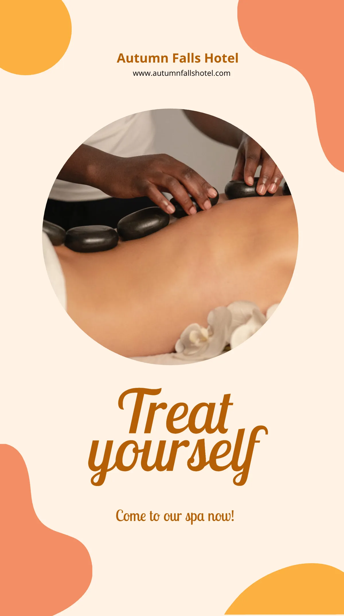 Free Hotel Spa Instagram Story Template to Edit Online
