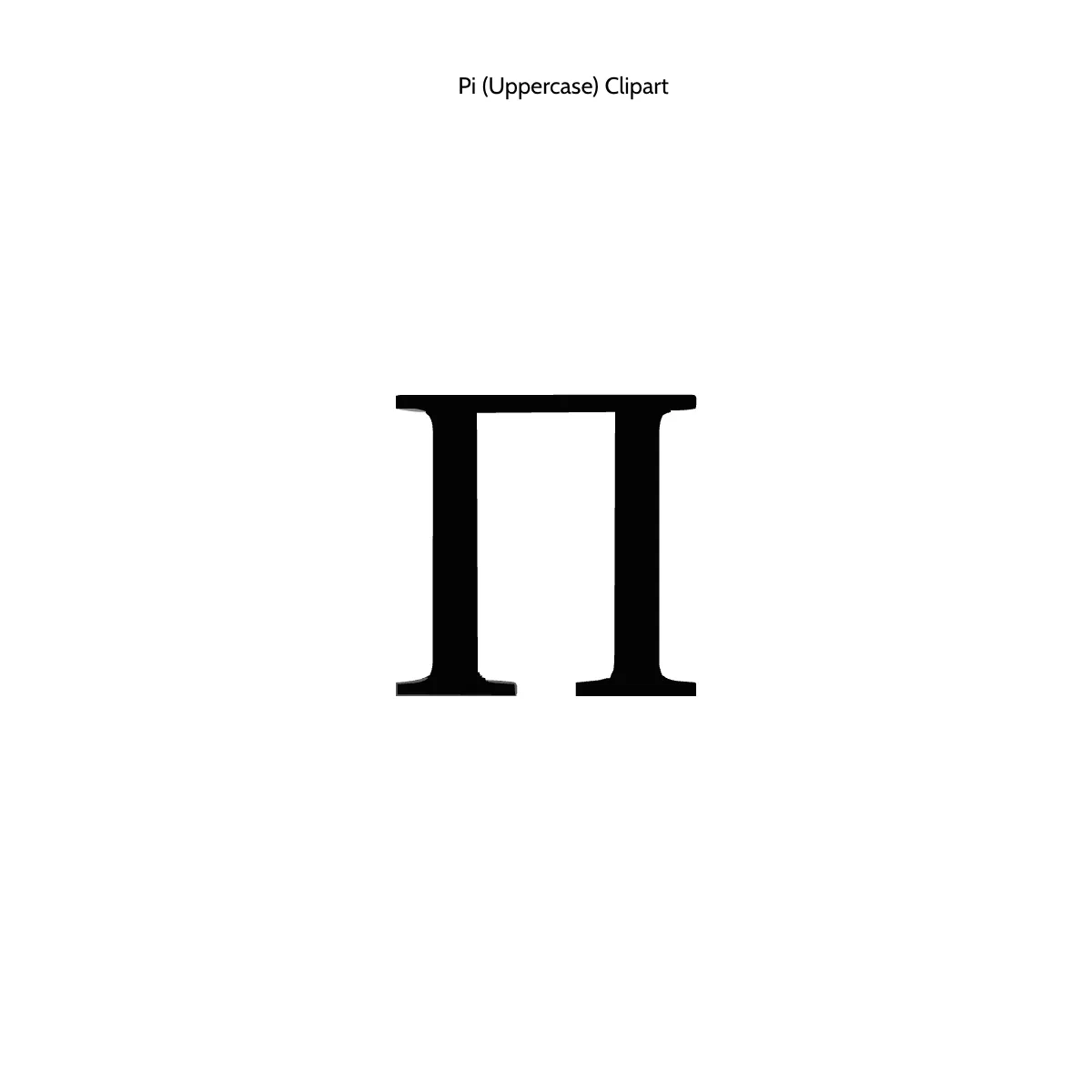 Free Pi Uppercase Clipart Template to Edit Online Free Pi Uppercase Clipart Template to Edit Online