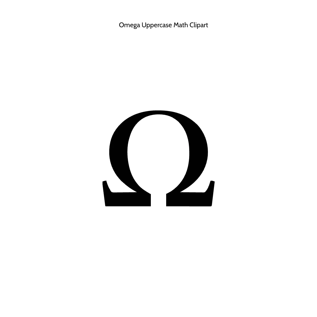Free Omega Uppercase Clipart Template to Edit Online Free Omega Uppercase Clipart Template to Edit Online