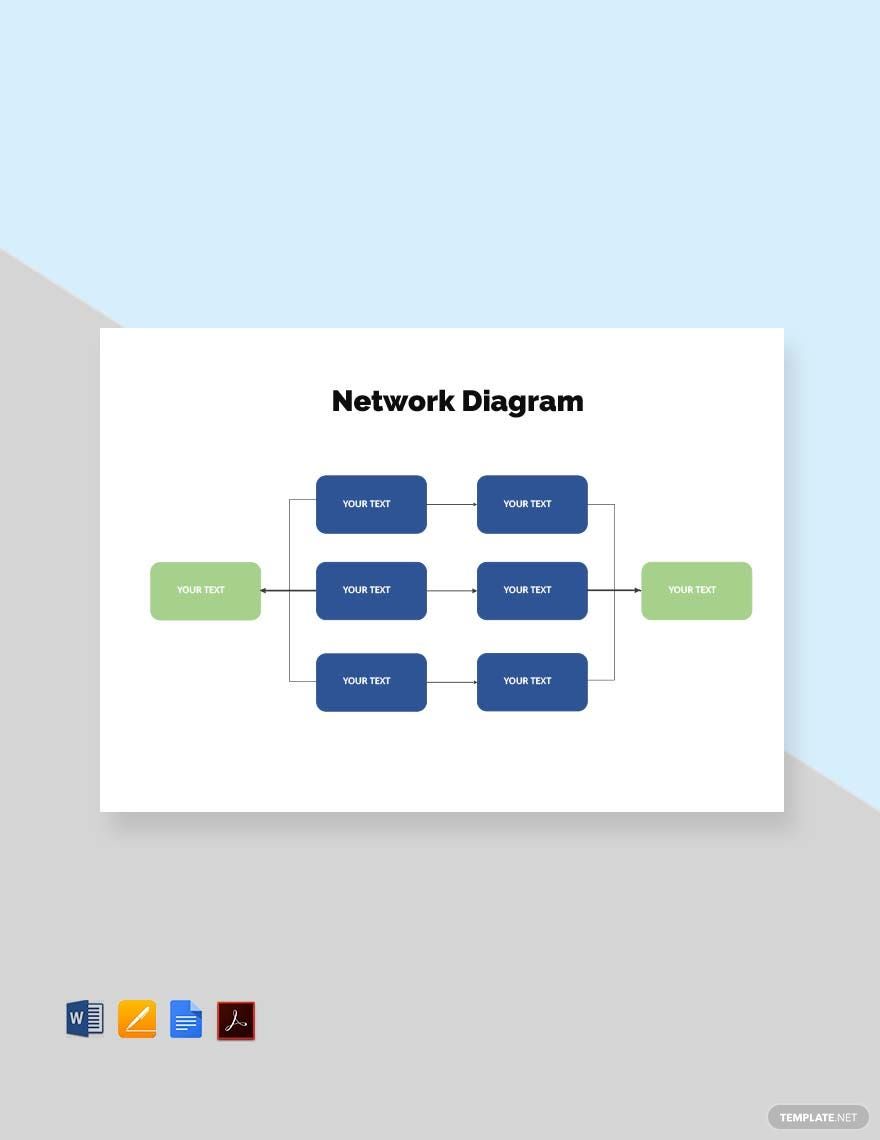 Free Network Diagram Template