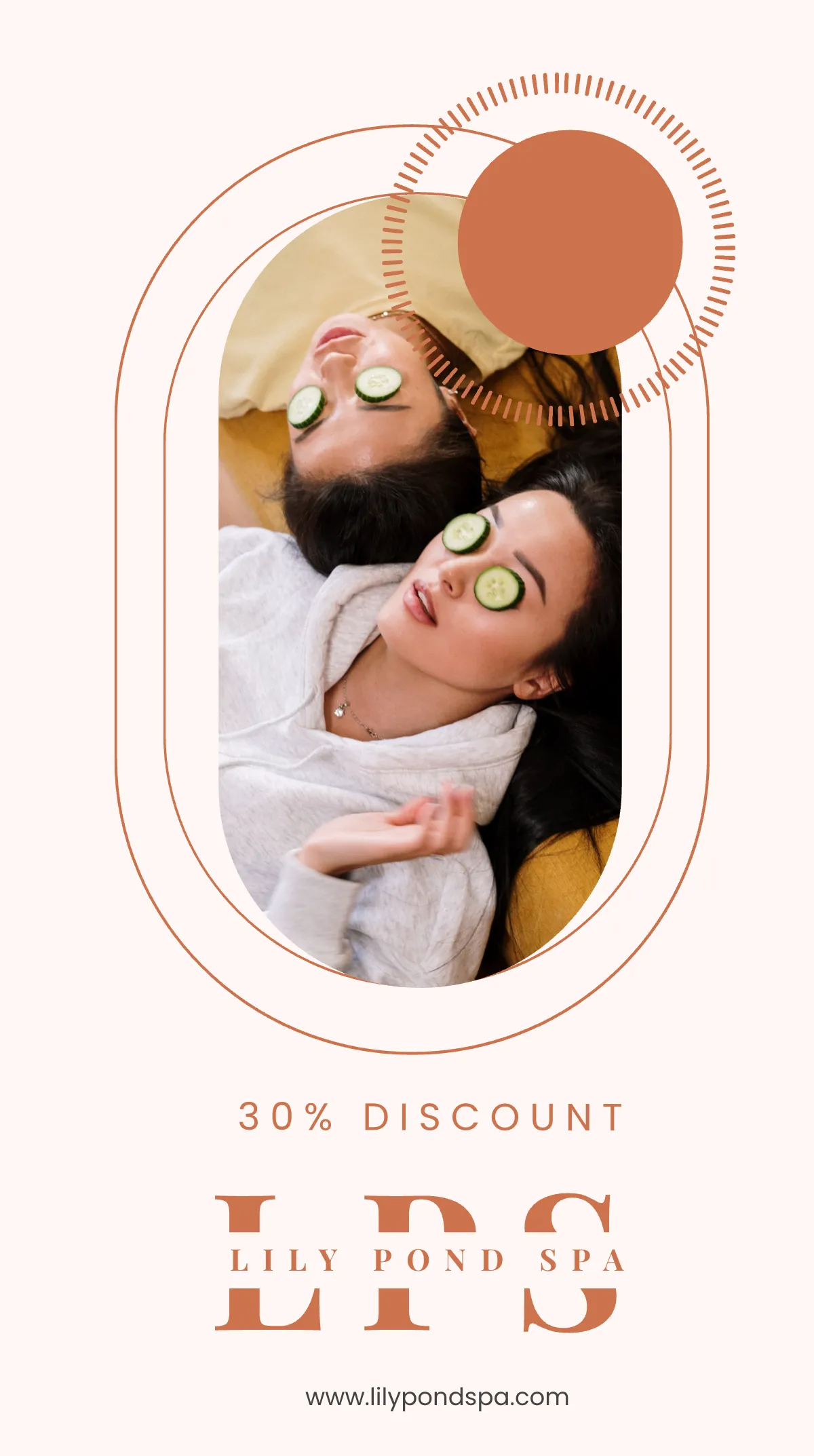 Free Spa Reopening Instagram Story Template to Edit Online