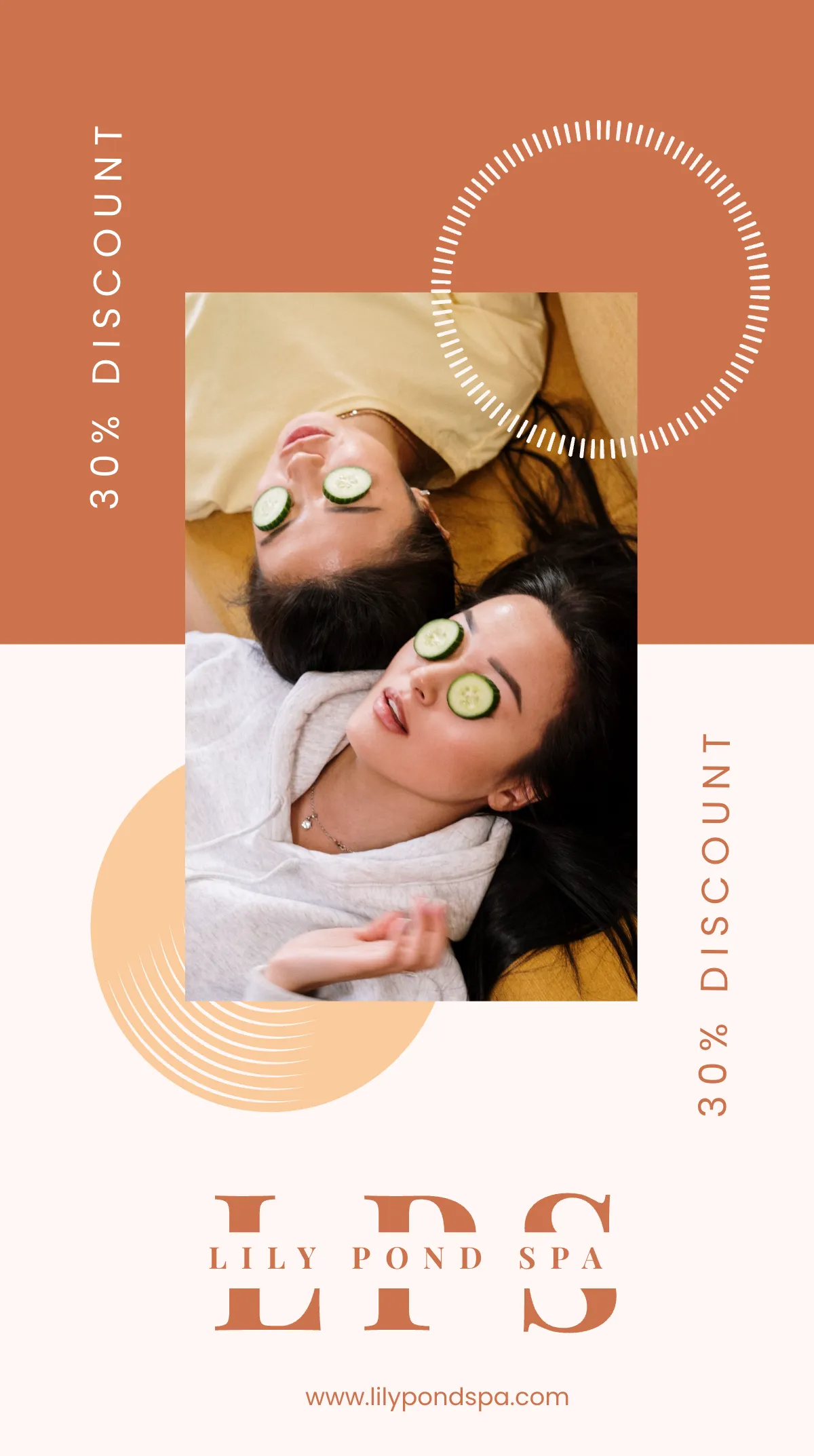 Free Spa Reopening Instagram Story Template to Edit Online