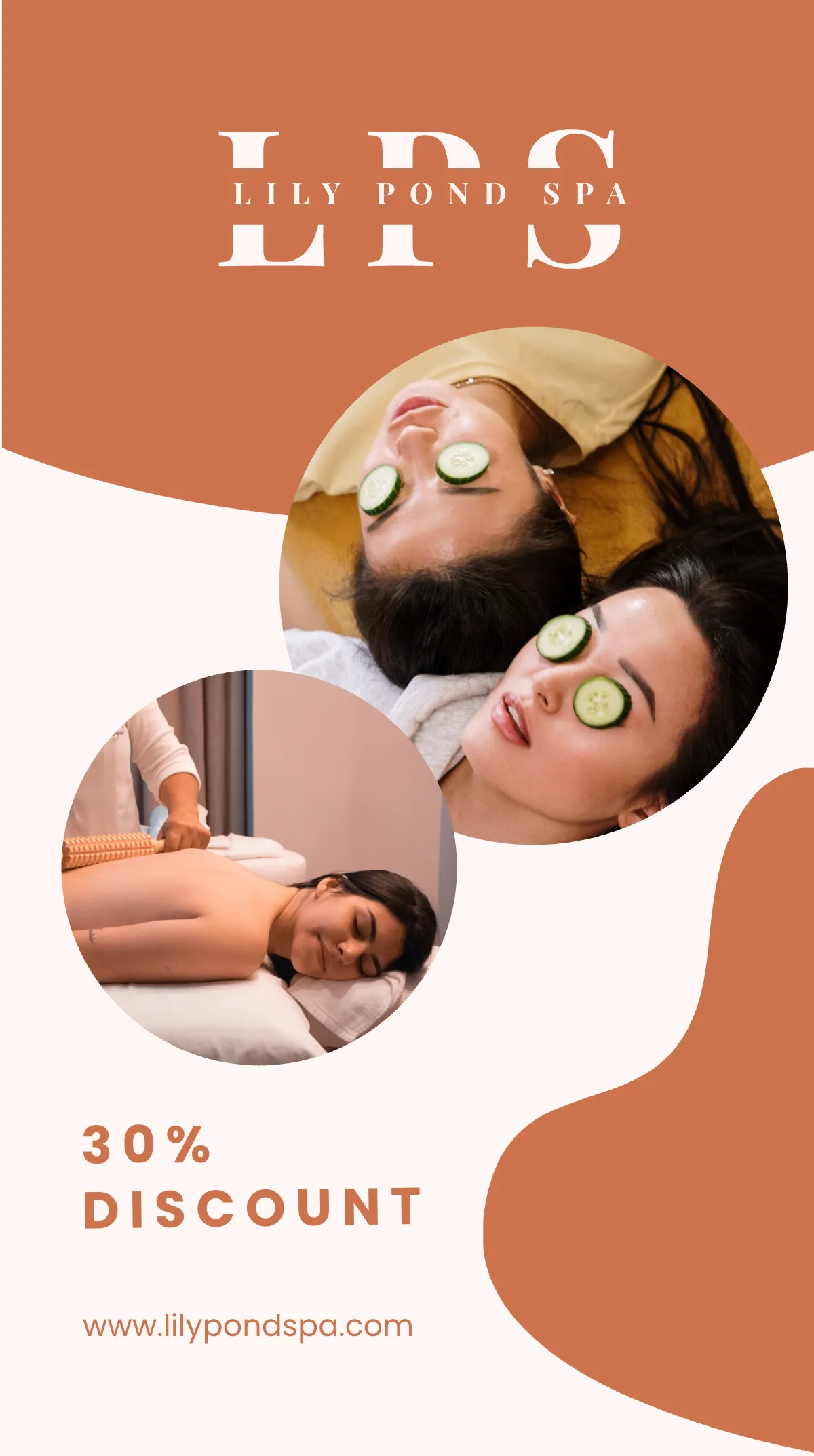 Free Spa Reopening Instagram Story Template to Edit Online