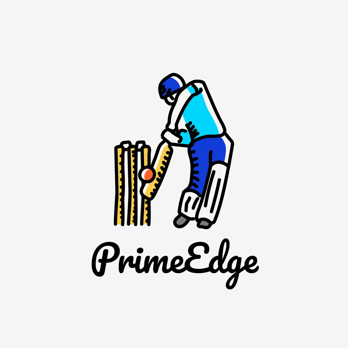 Free Iconic Cricket Logo to Edit Online