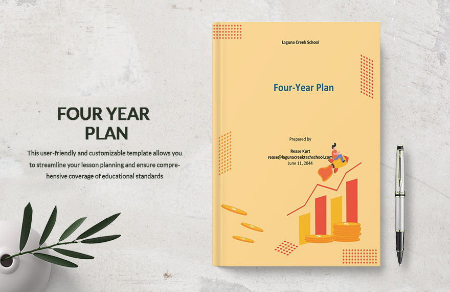 Free Four Year Plan Template