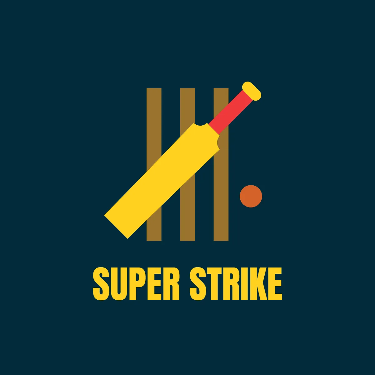 Free Strike Cricket Logo to Edit Online