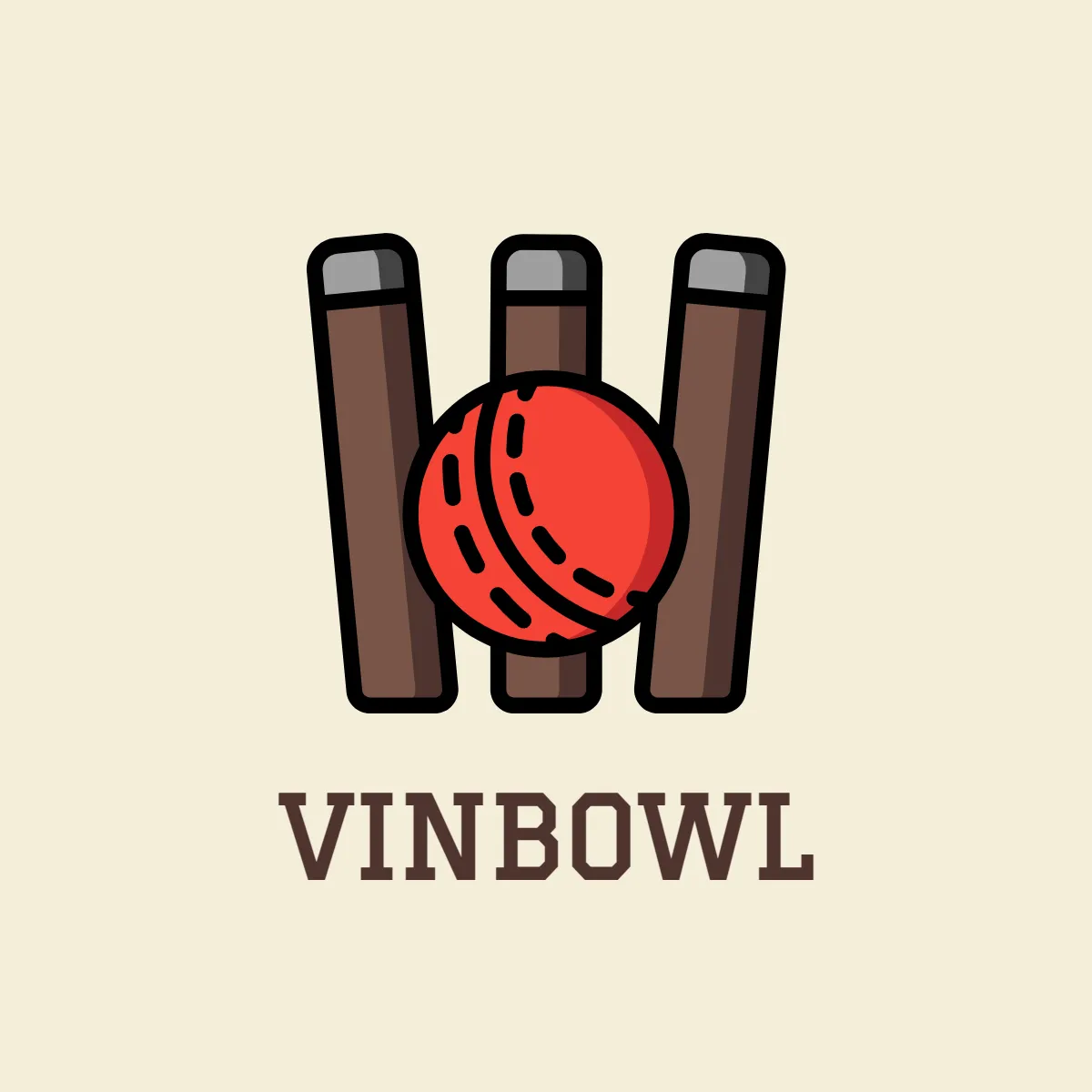 Free Retro Cricket Logo to Edit Online