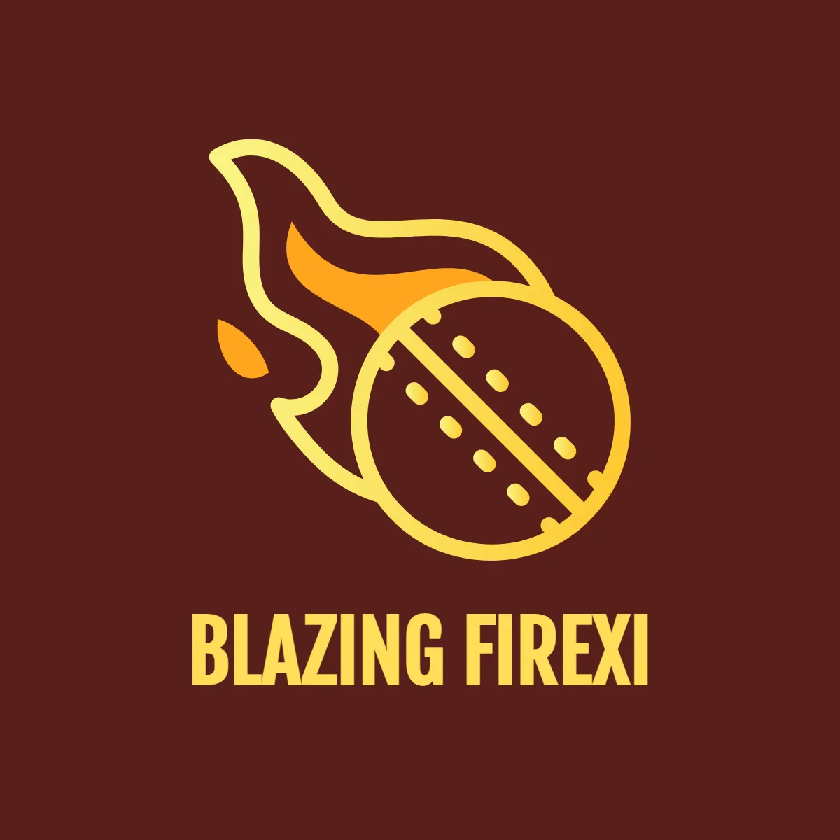 Free Blaze Cricket Logo to Edit Online