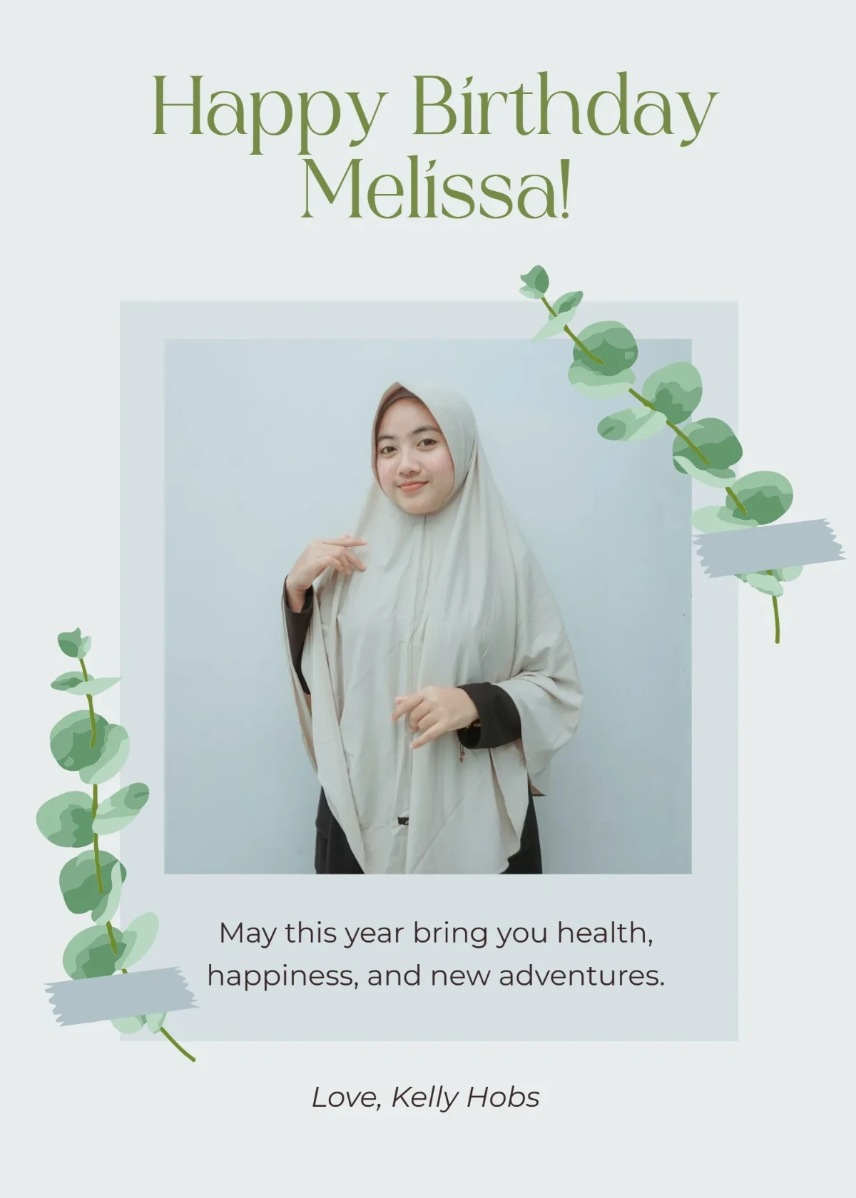 Free Happy Birthday Wishes Template to Edit Online