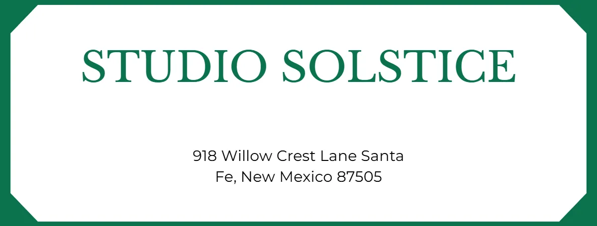 Free Design Address Label Template to Edit Online