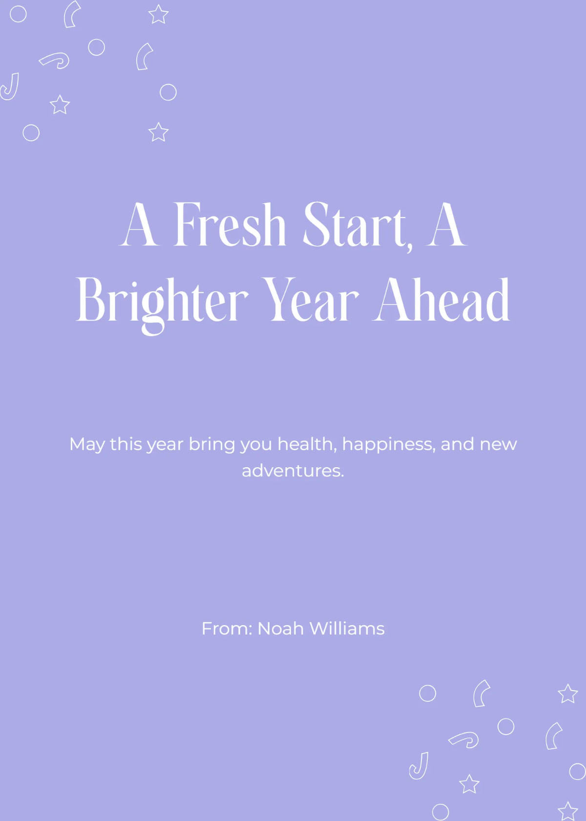 Free Modern Happy Birthday Wishes Template to Edit Online