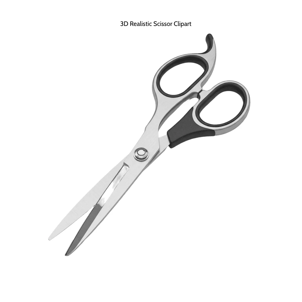 Free 3D Realistic Scissor Clipart Template to Edit Online