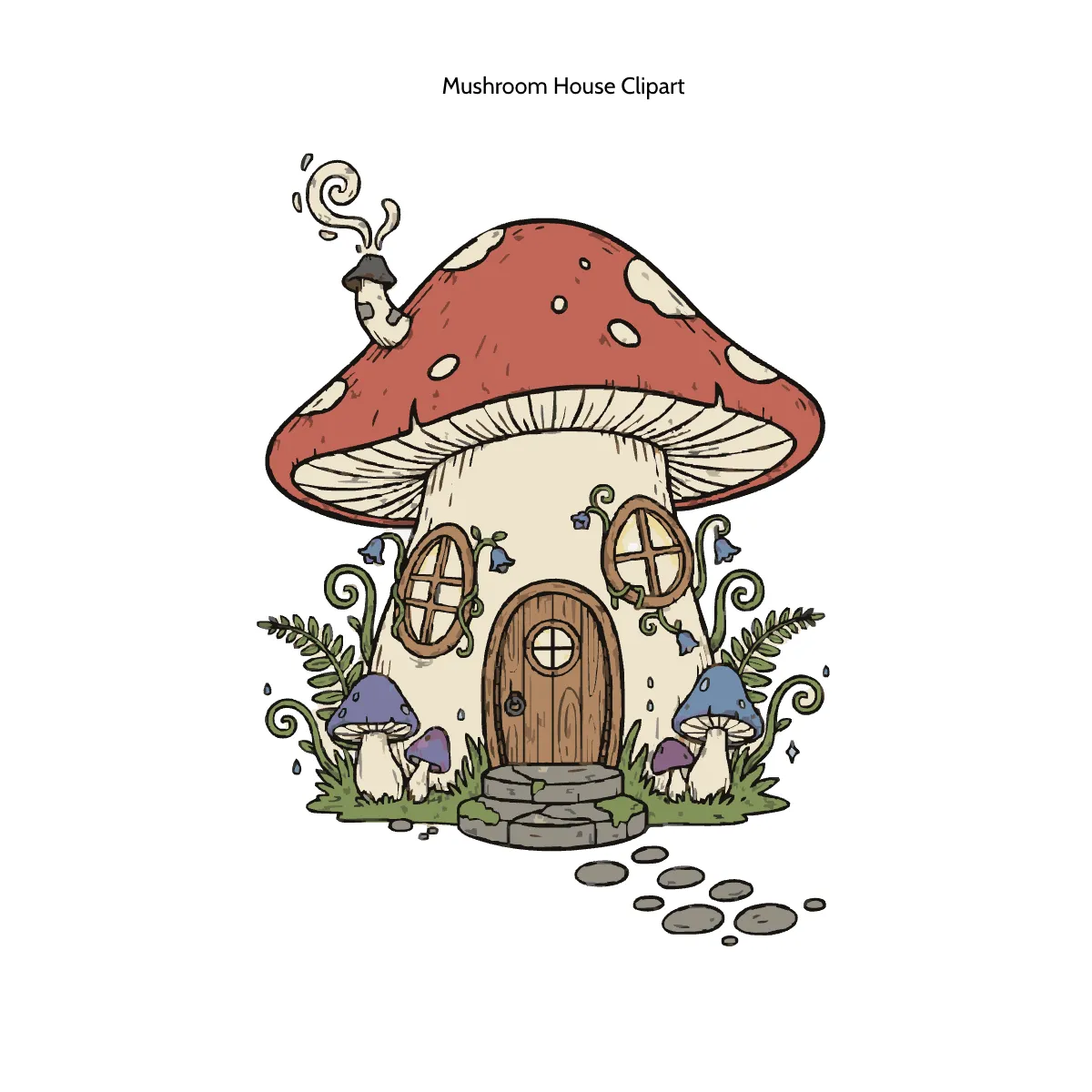 Free Mushroom House Clipart Template to Edit Online Free Mushroom House Clipart Template to Edit Online