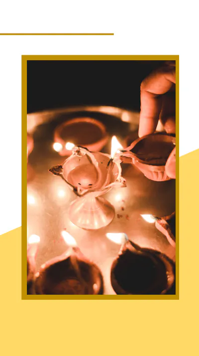 Free Lohri Event Instagram Story Template to Edit Online