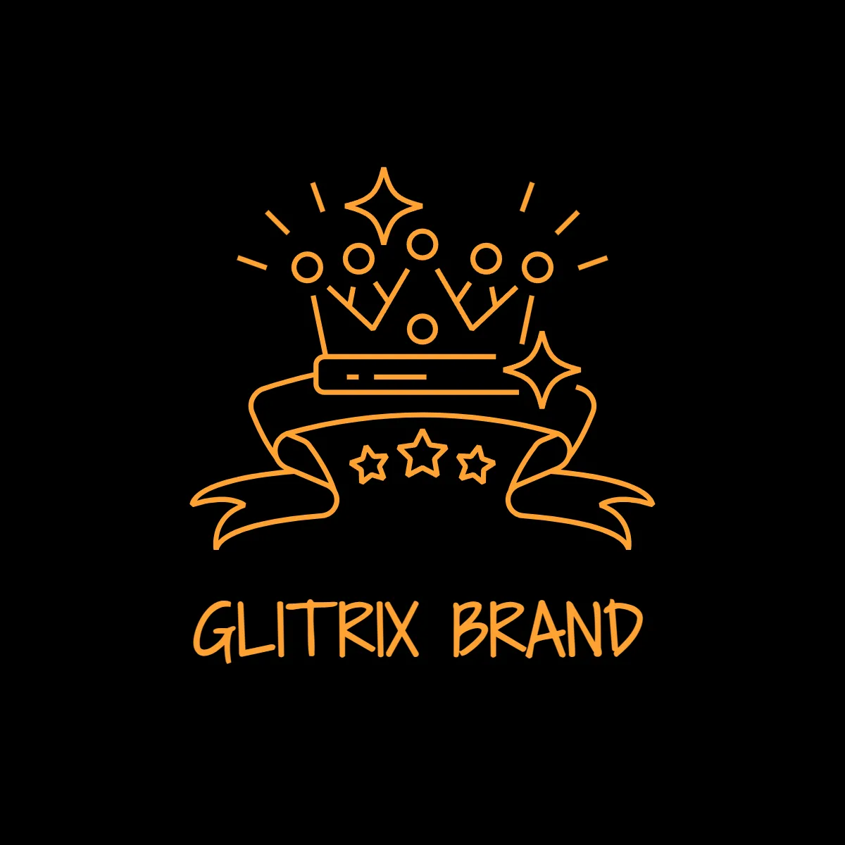 Free Glitter Crown Logo to Edit Online