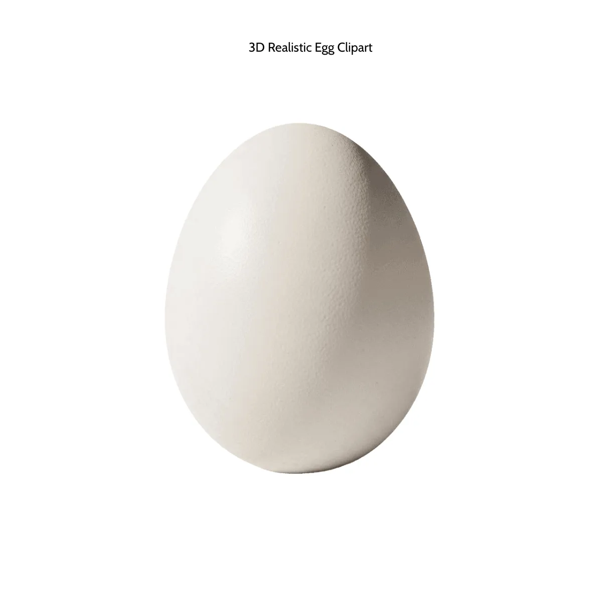 Free 3D Realistic Egg Clipart Template to Edit Online