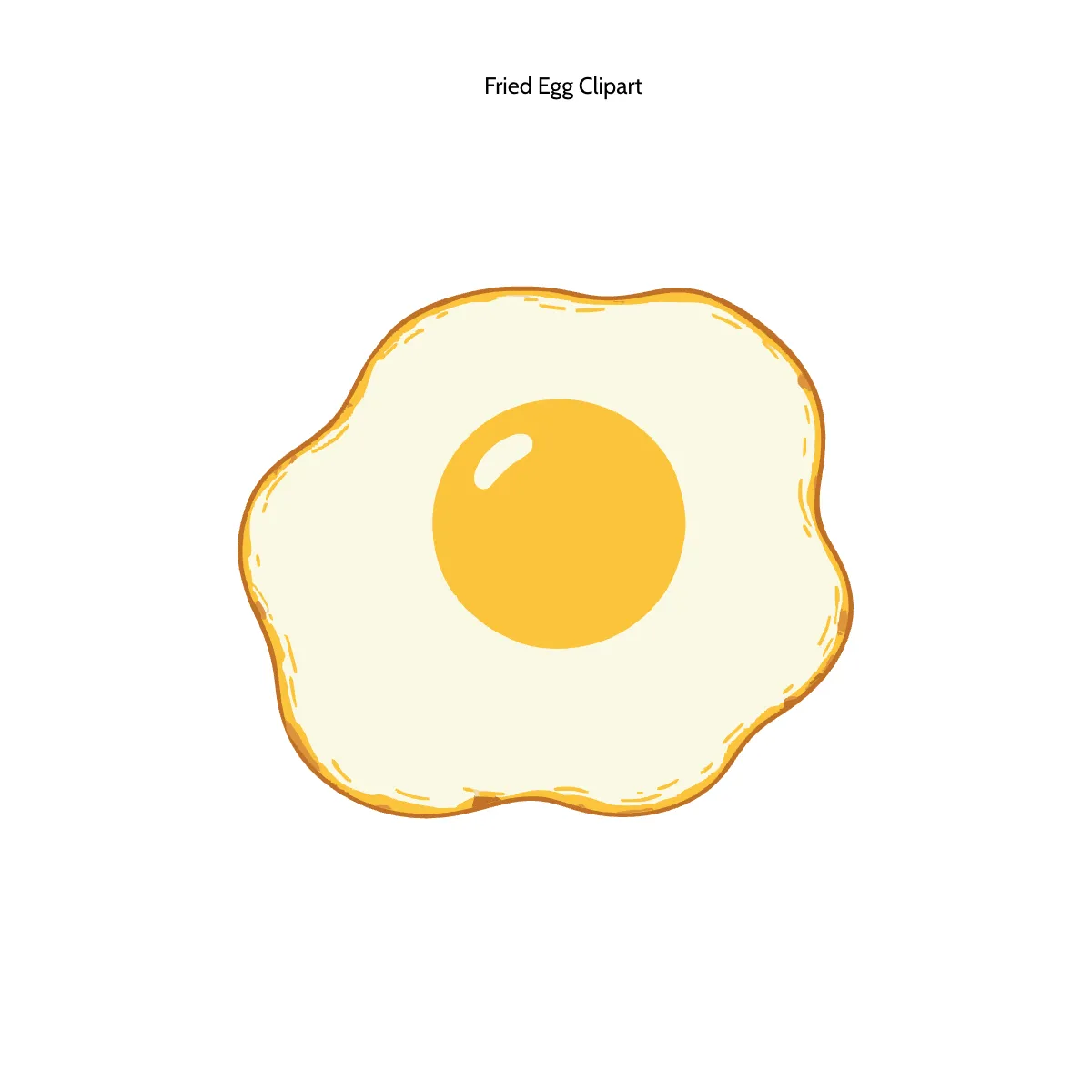 Free Fried Egg Clipart Template to Edit Online