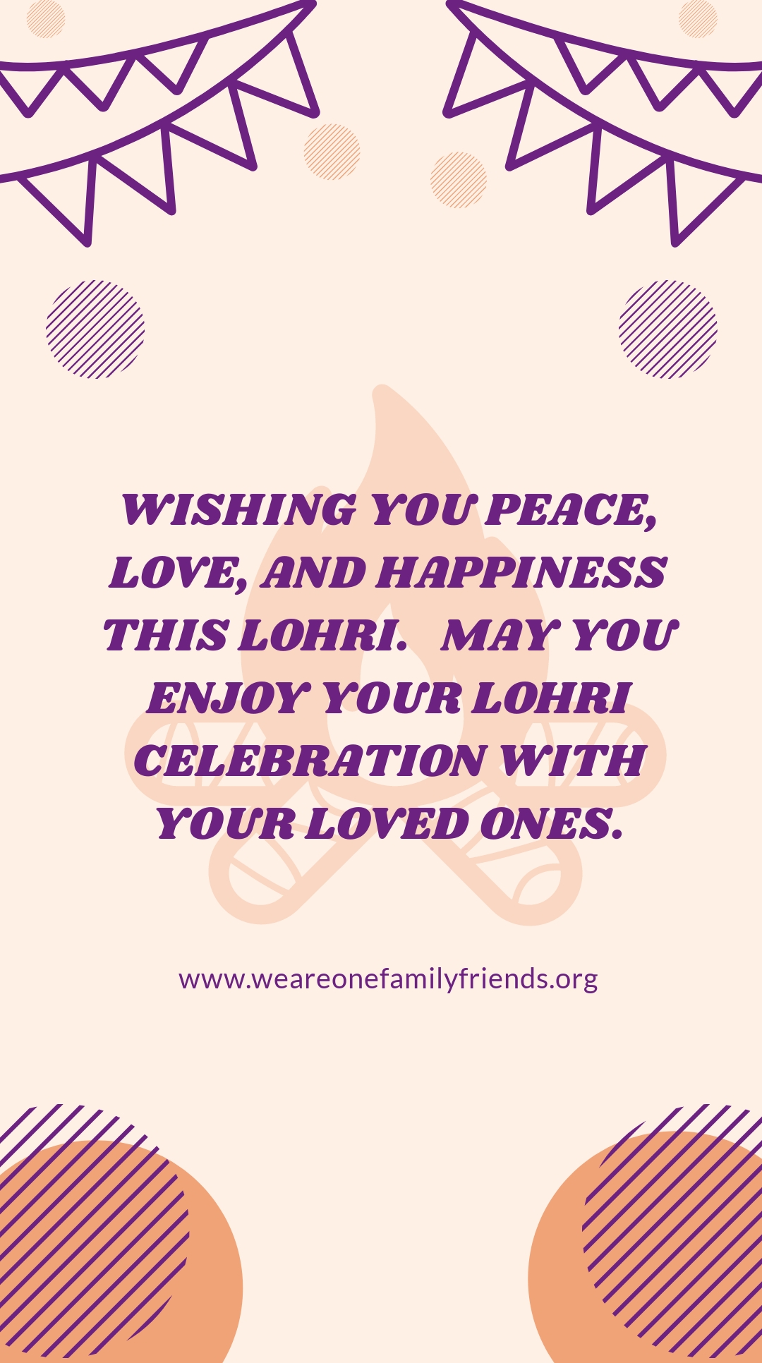 Free Lohri Wishes Snapchat Geofilter Template