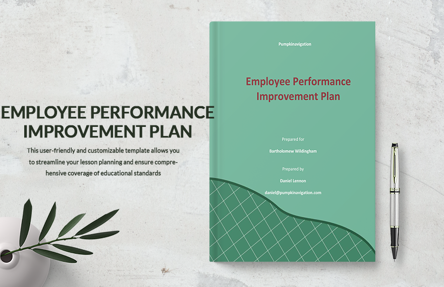 Employee Performance Improvement Plan Template