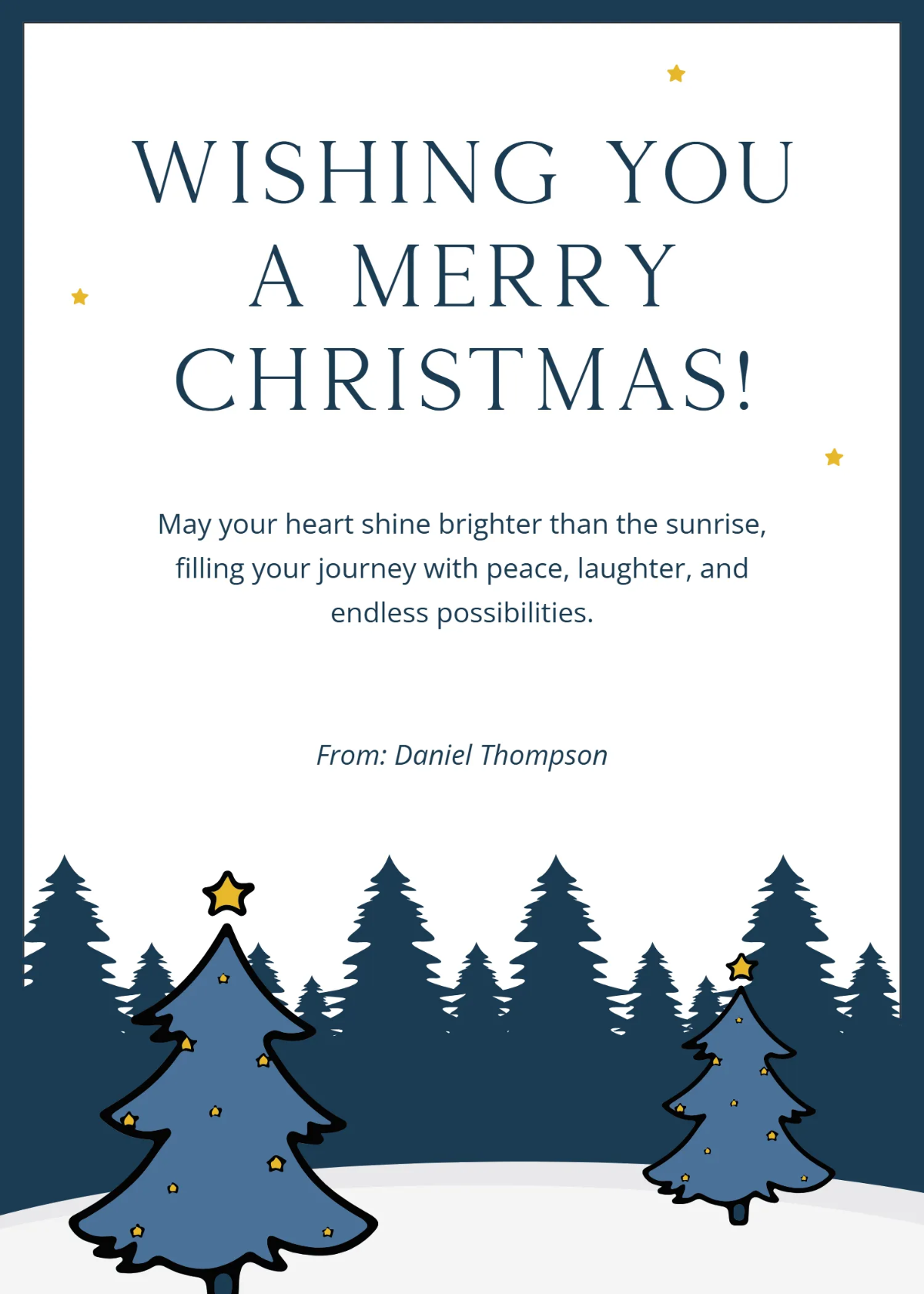 Free Santa Love Wishes Template to Edit Online