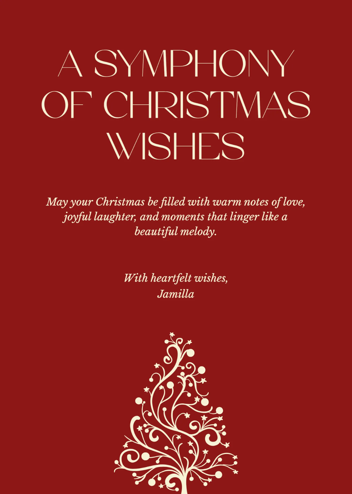 Free Inspirational Christmas Wishes for Friends Template to Edit Online Free Inspirational Christmas Wishes for Friends Template to Edit Online