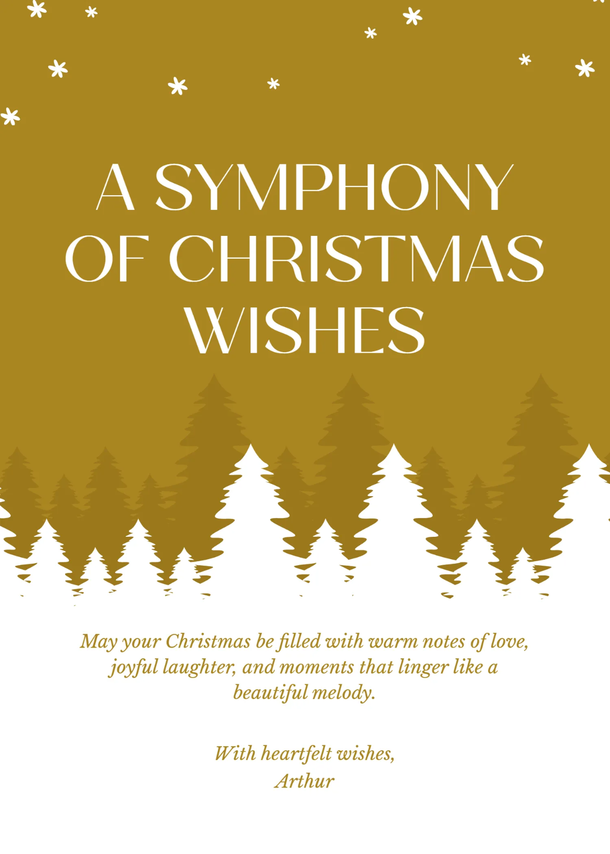 Free Elegant Merry Christmas Wishes Template to Edit Online Free Elegant Merry Christmas Wishes Template to Edit Online