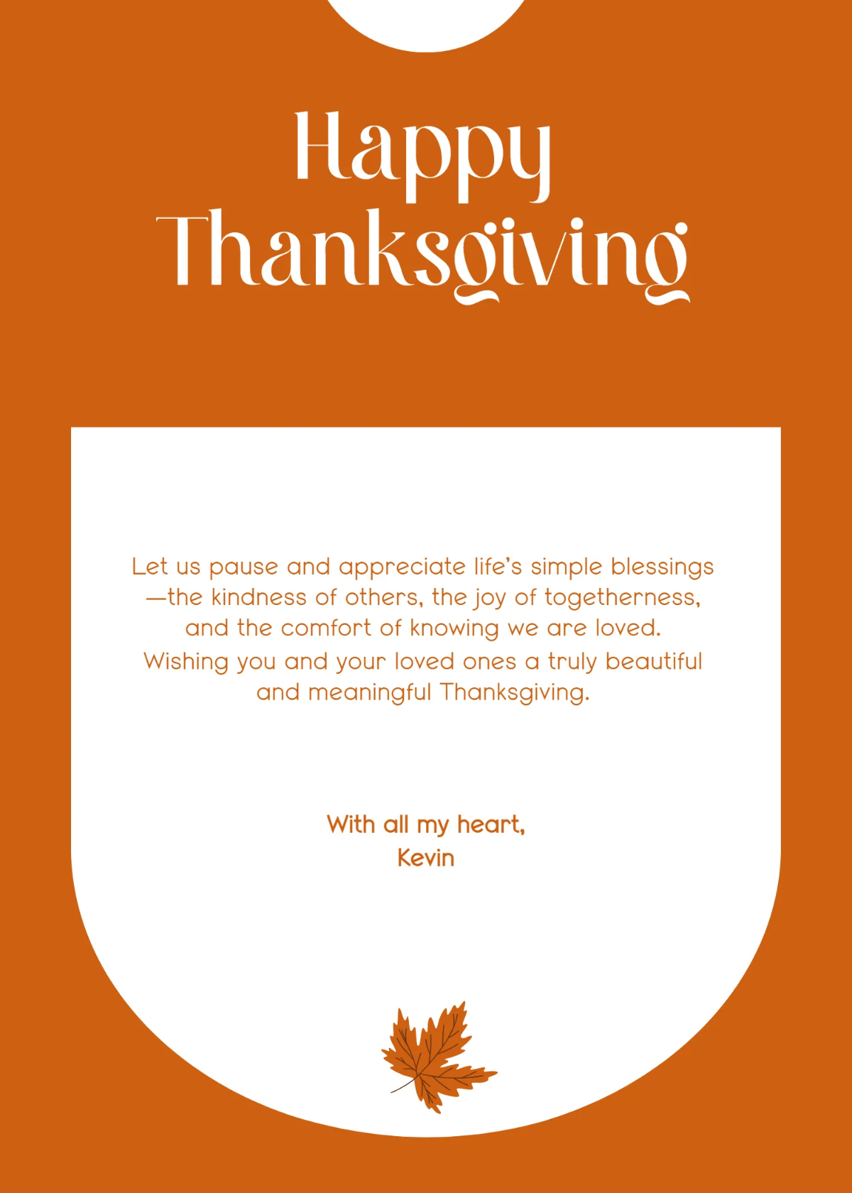 Free Beautiful Thanksgiving Wishes Template to Edit Online