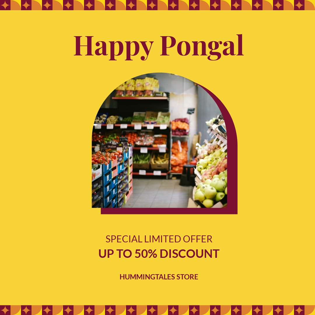 Pongal Celebration Instagram Post