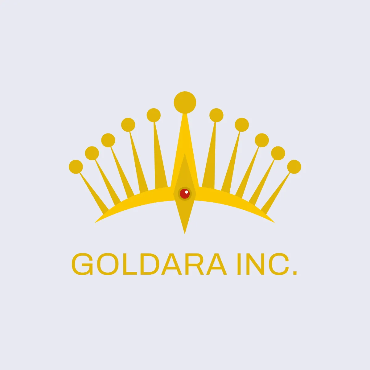 Free Golden Edge Crown Logo to Edit Online