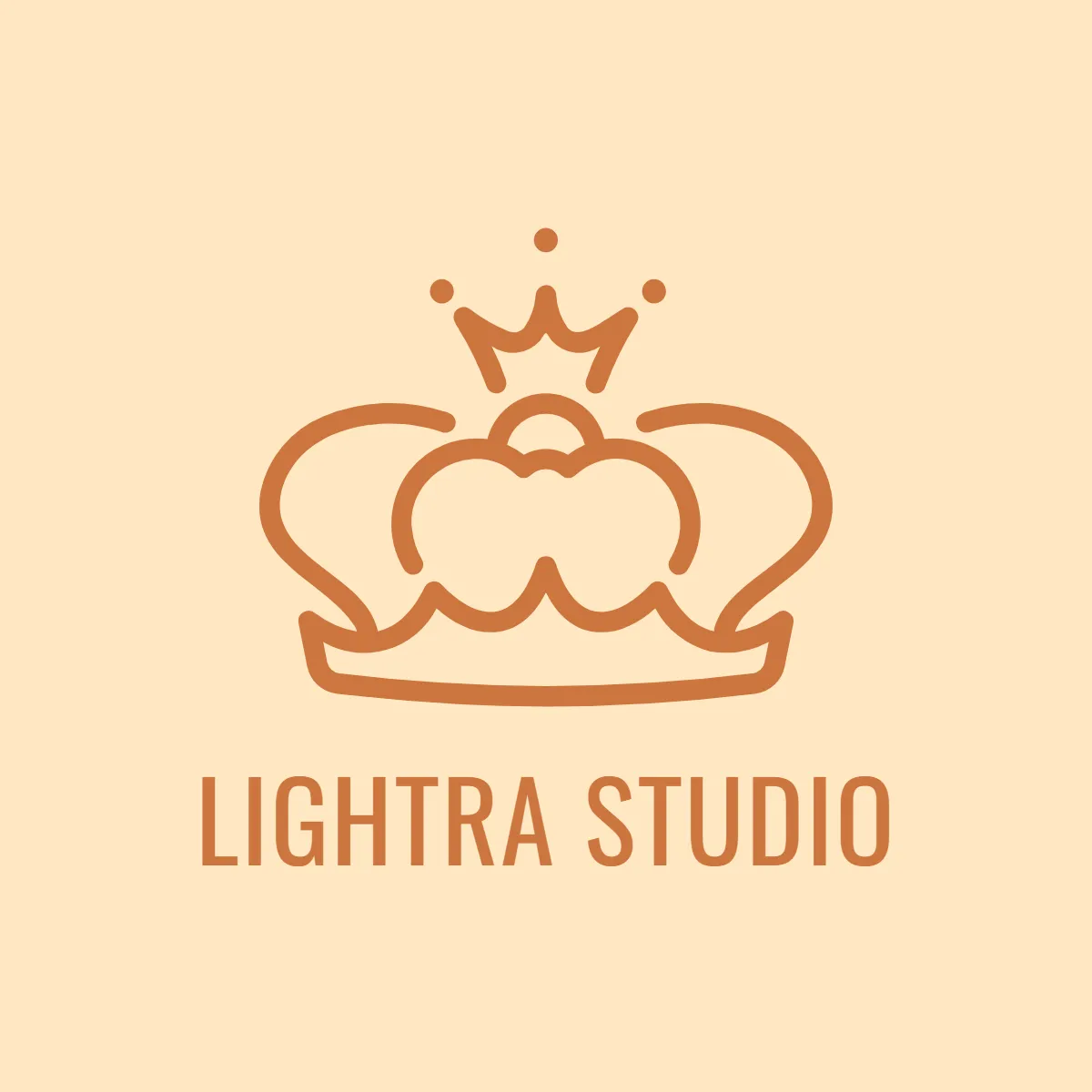 Free Light Crown Logo Template to Edit Online