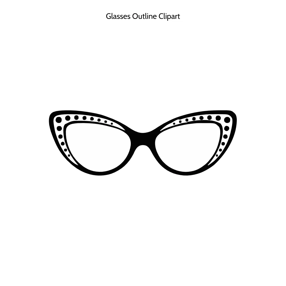 Free Glasses Outline Vector Clipart (PNG, SVG) to Edit Online Free Glasses Outline Vector Clipart (PNG, SVG) to Edit Online