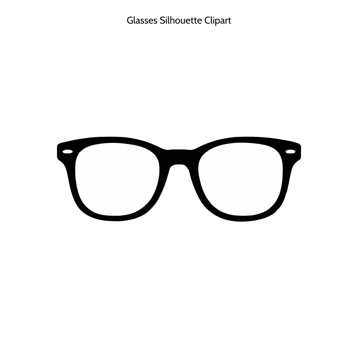 Free Glasses Silhouette Vector Clipart (PNG, SVG) to Edit Online Free Glasses Silhouette Vector Clipart (PNG, SVG) to Edit Online