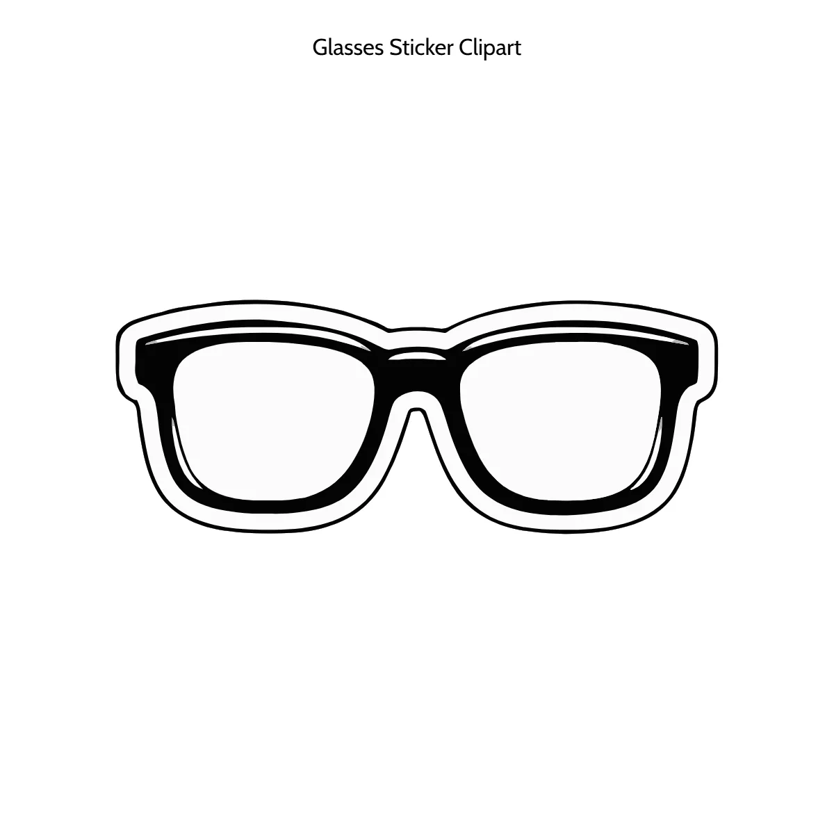 Free Glasses Sticker Vector Clipart (PNG, SVG) to Edit Online Free Glasses Sticker Vector Clipart (PNG, SVG) to Edit Online