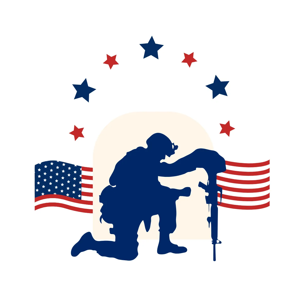 Free Aesthetic Veterans' Day Flag Template to Edit Online Free Aesthetic Veterans' Day Flag Template to Edit Online