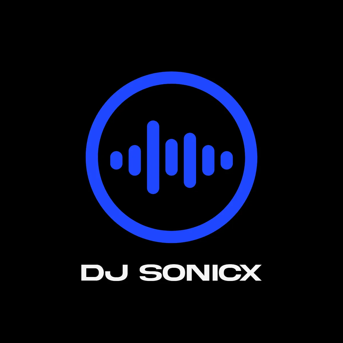 Free Sonic DJ Logo Template to Edit Online