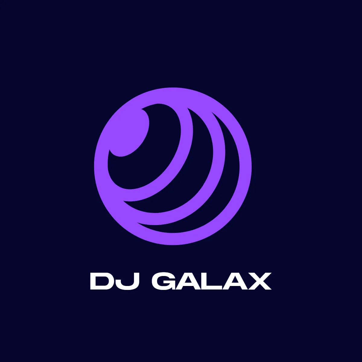 Free Galaxy DJ Logo Template to Edit Online