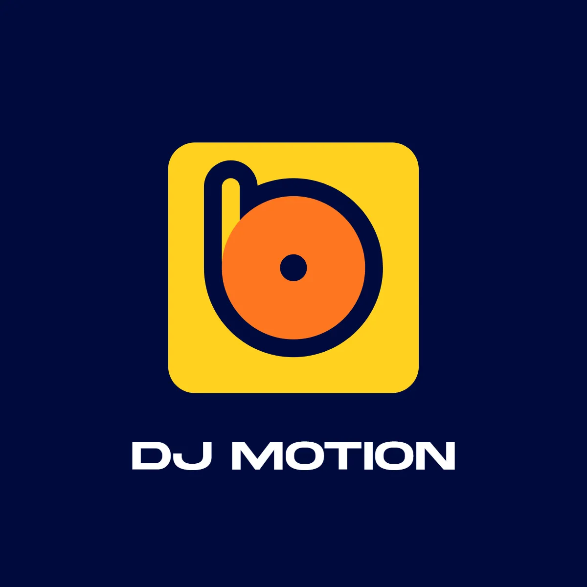 Free Motion DJ Logo to Edit Online