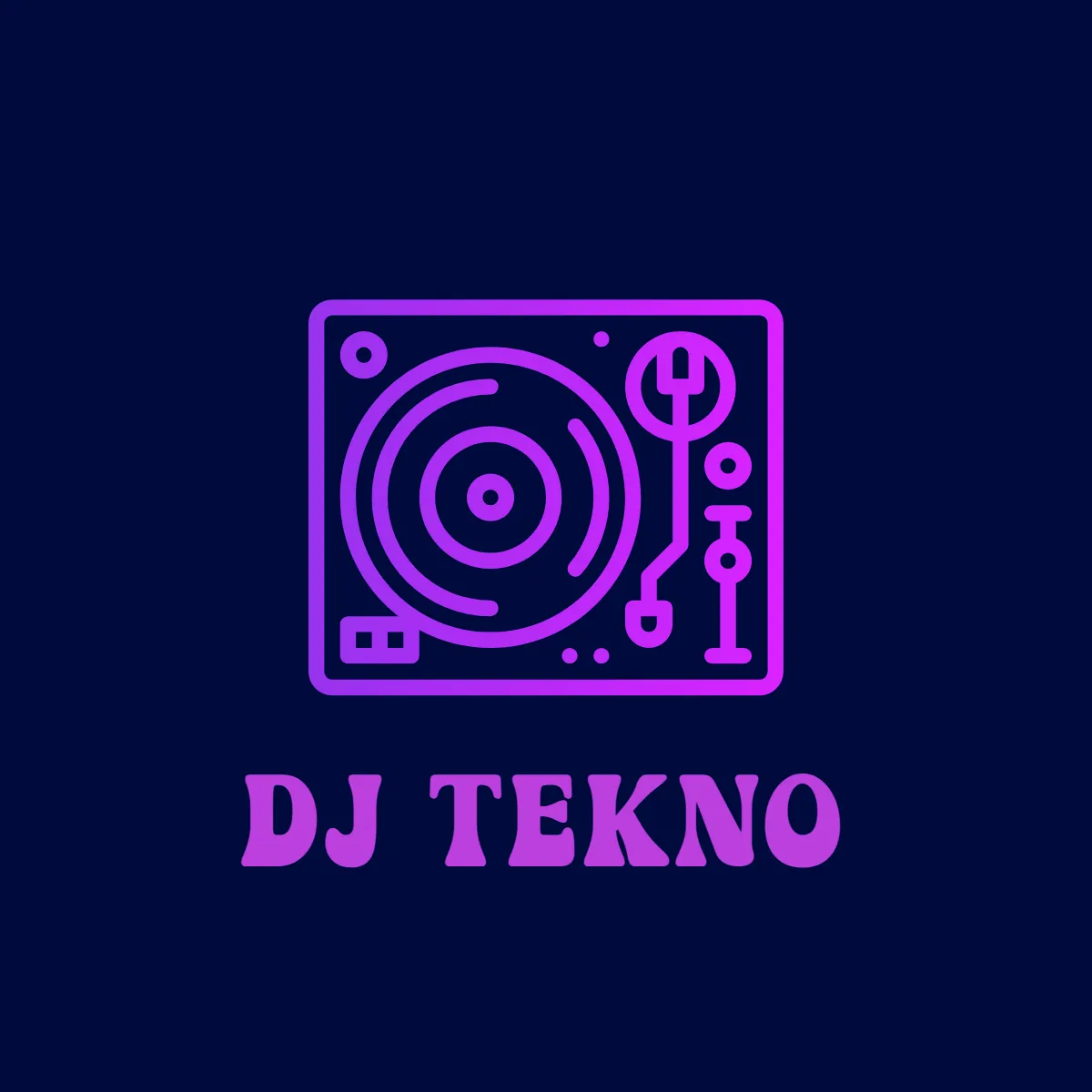 Free Tech DJ Logo to Edit Online Free Tech DJ Logo to Edit Online