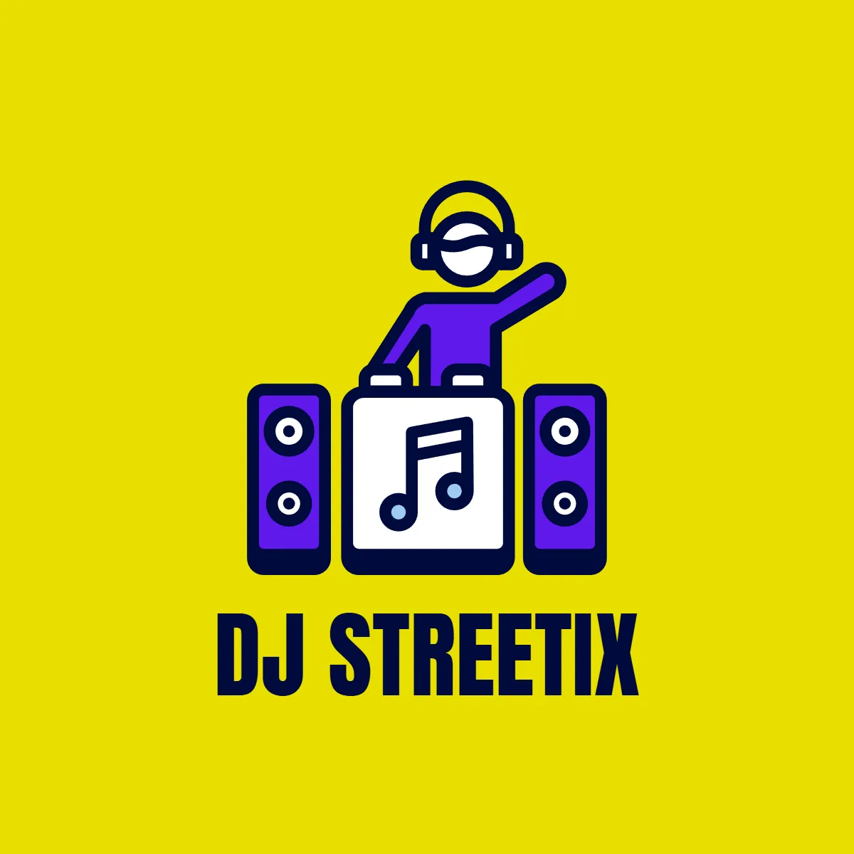 Free Streetbeat DJ Logo Template to Edit Online