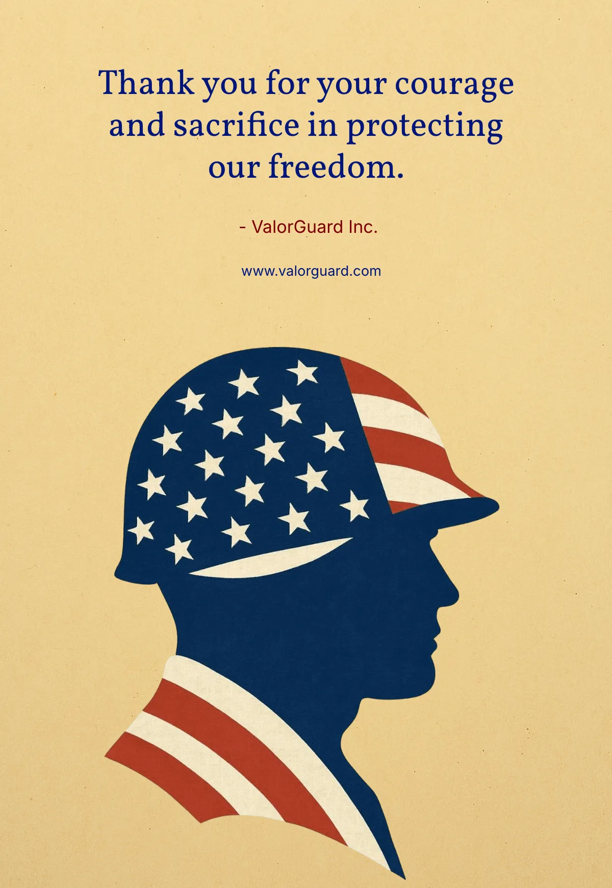 Free Veterans' Day Thank You Message Template to Edit Online Free Veterans' Day Thank You Message Template to Edit Online