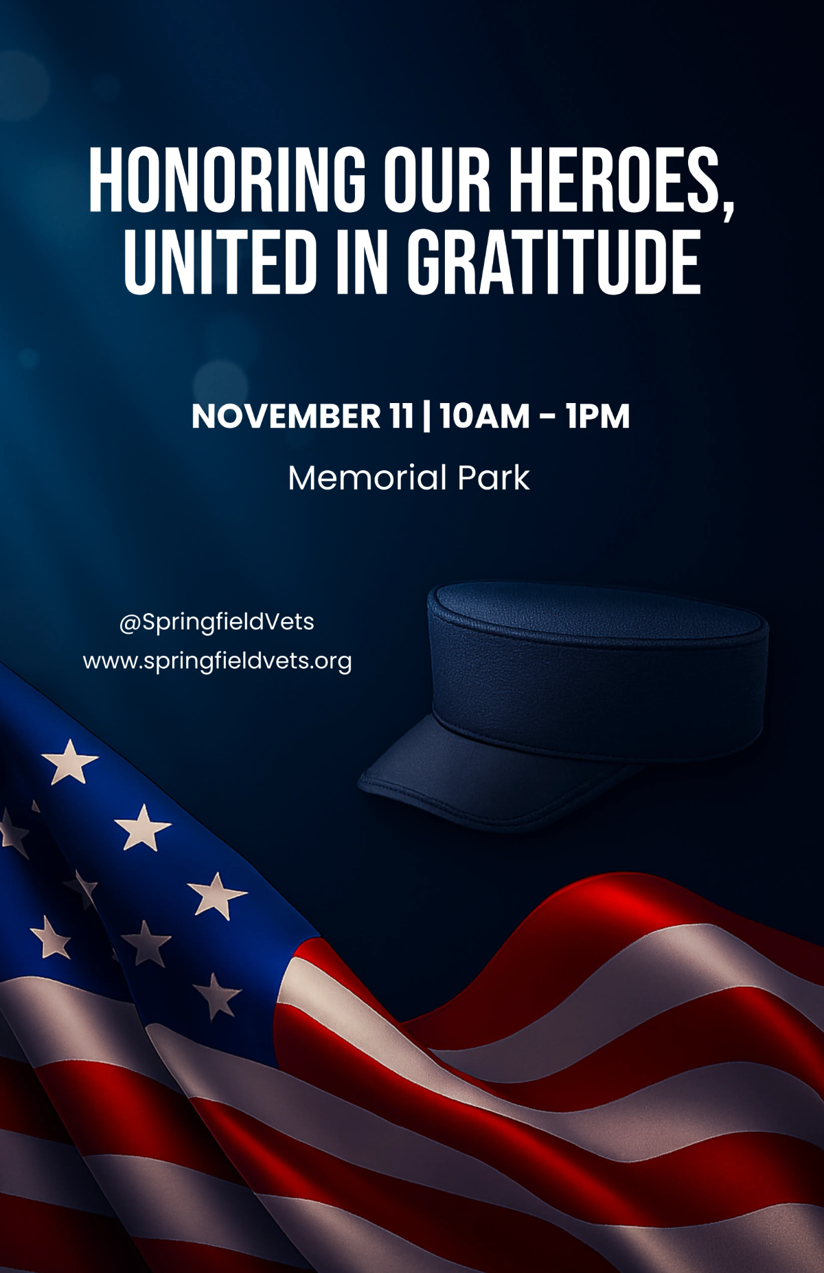 Free Veterans' Day Celebration Template to Edit Online